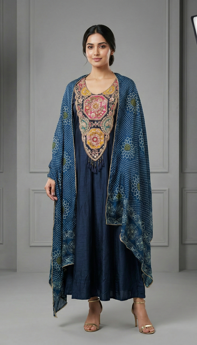 The Midnight Royal Punjabi Suit