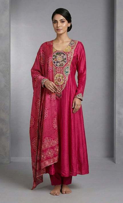 The Rani Pink Punjabi Suit