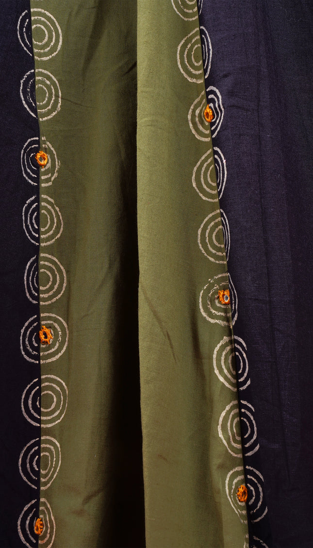 Elegant Ajrakh Cotton Skirt – Crafting Tradition with Style