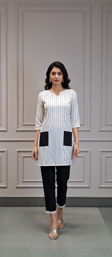 Timeless Contrast Co-ord