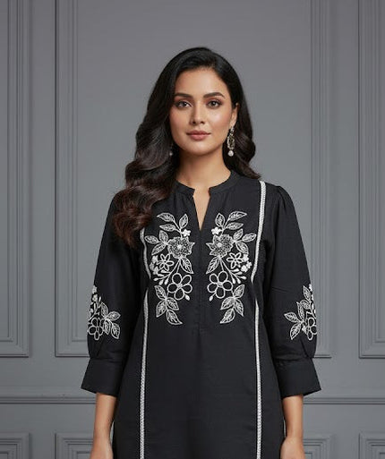 Ink Noir Handcrafted Co-ord Set