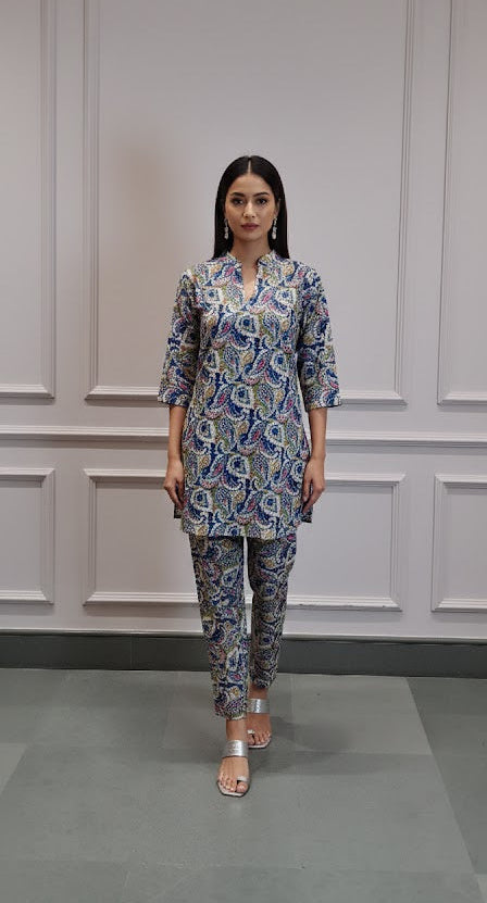 Tropical Whimsy Printed Co-ord