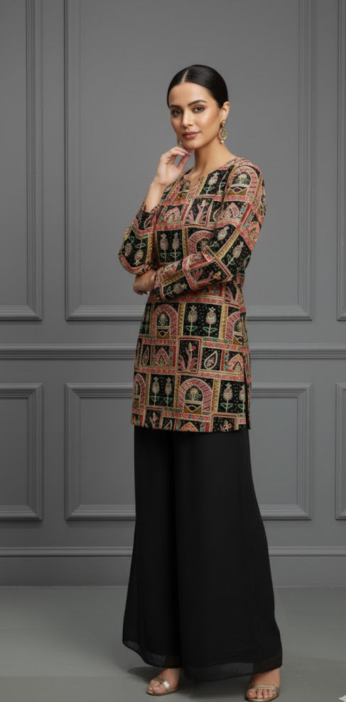 Nazakat Noir Festive Ensemble